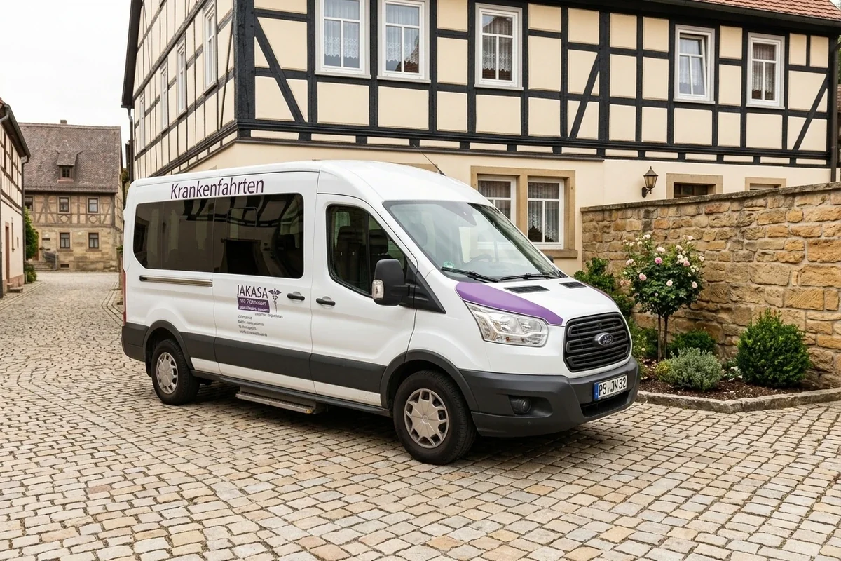 JAKASA Multifunktionsfahrzeug – Außenansicht, professioneller Krankentransporter